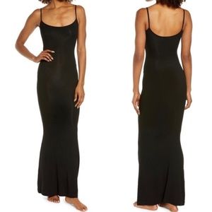 SOFT LOUNGE LONG SLIP DRESS